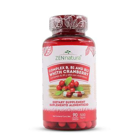 COMPLEJO B CON ARÁNDANOS DE 500MG