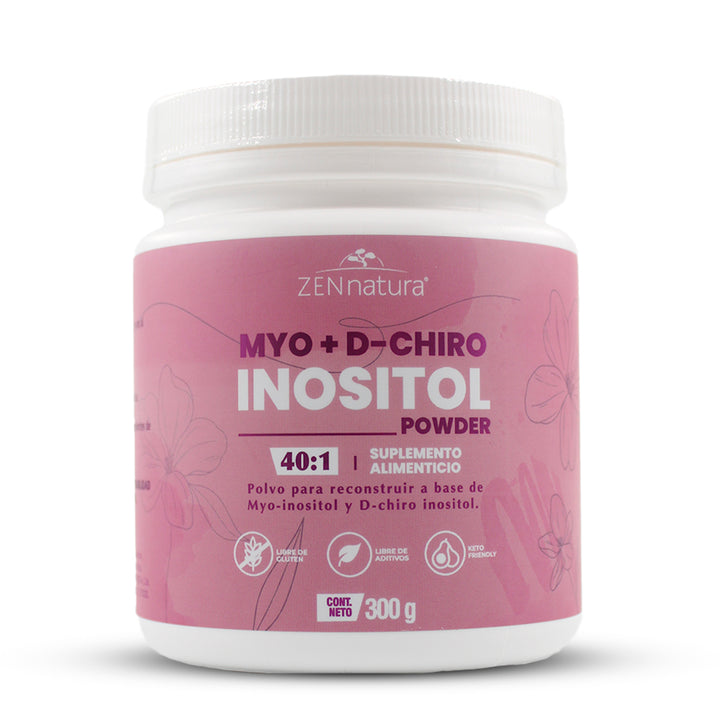 MYO + D-Chiro Inositol en polvo 300g