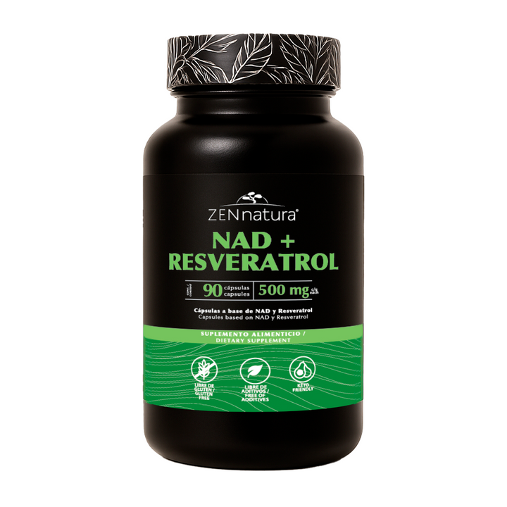 NAD + RESVERATROL DE 500MG