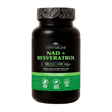 NAD + RESVERATROL DE 500MG