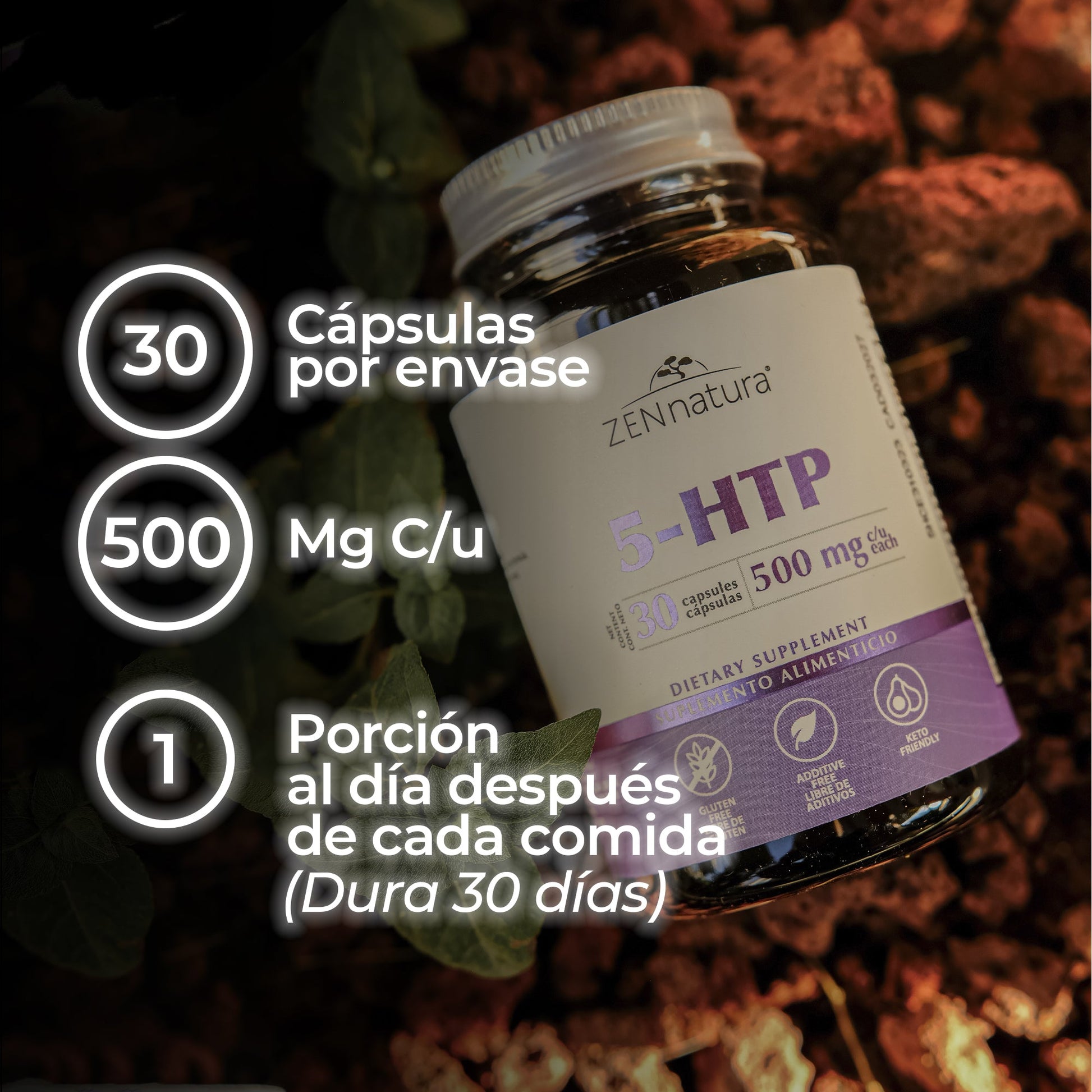 5HTP | 500MG - ZenNaturaMX