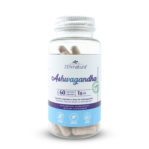 ASHWAGANDHA CON PIMIENTA NEGRA DE 1GR