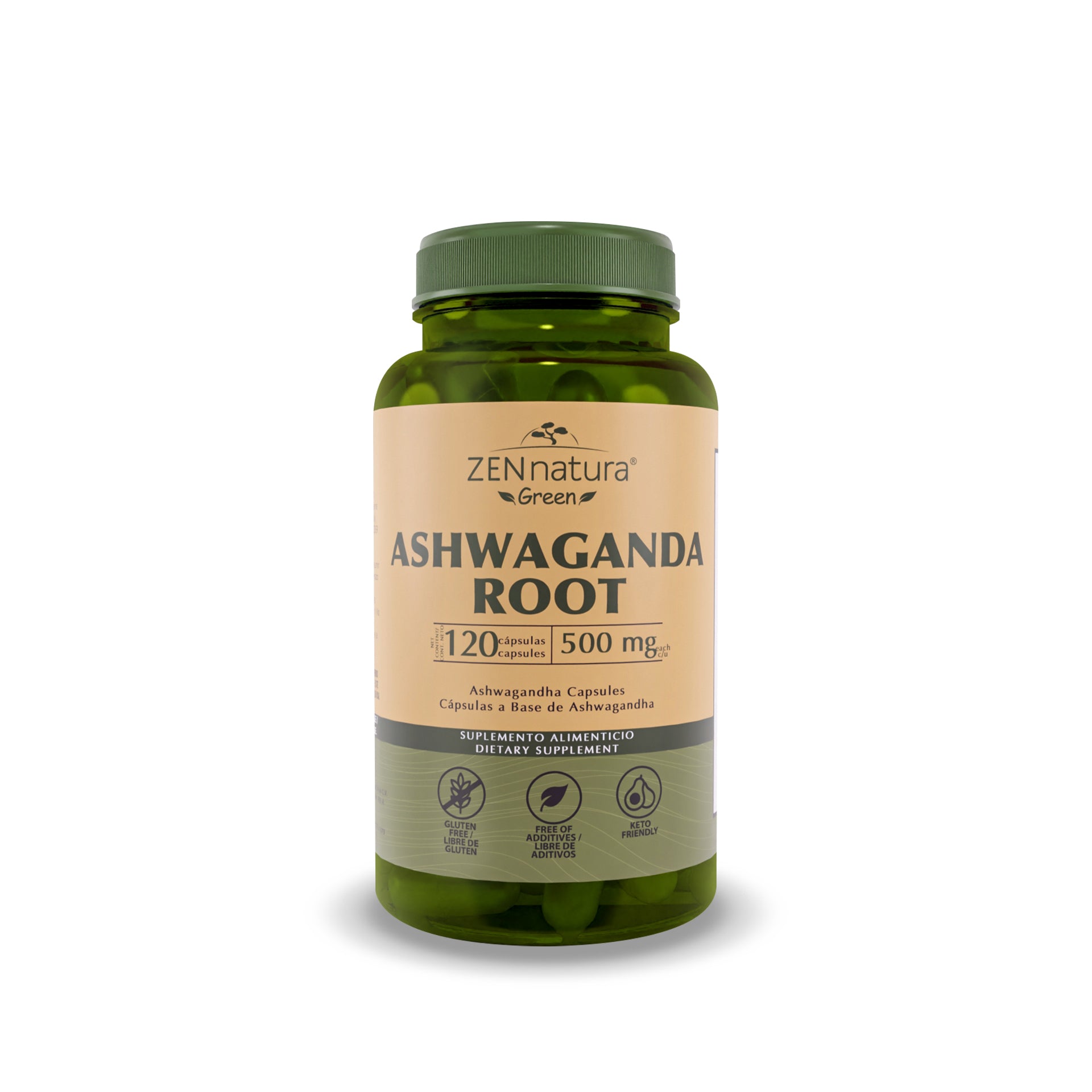ASHWAGANDA ROOT DE 500MG