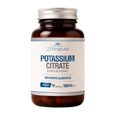 Citrato de Potasio 500mg | 90 Cápsulas