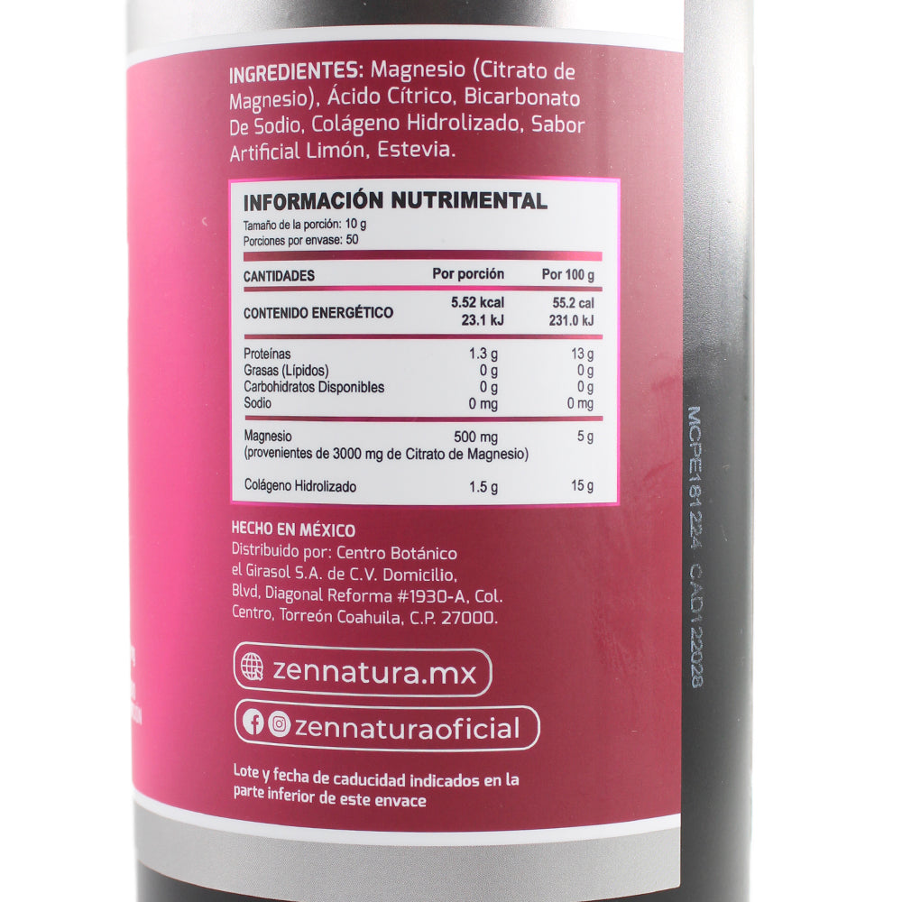 Citrato de Magnesio en Polvo 500g