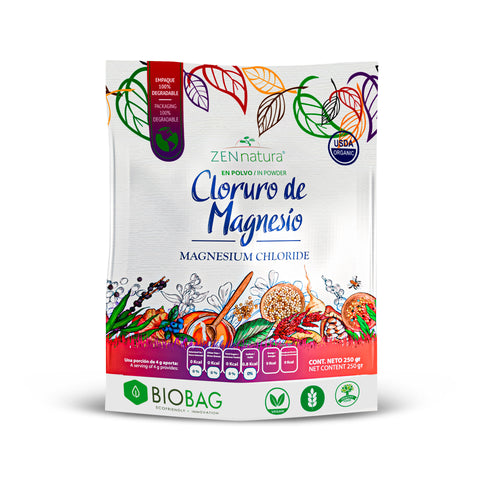 CLORURO DE MAGNESIO EN POLVO 250 GR