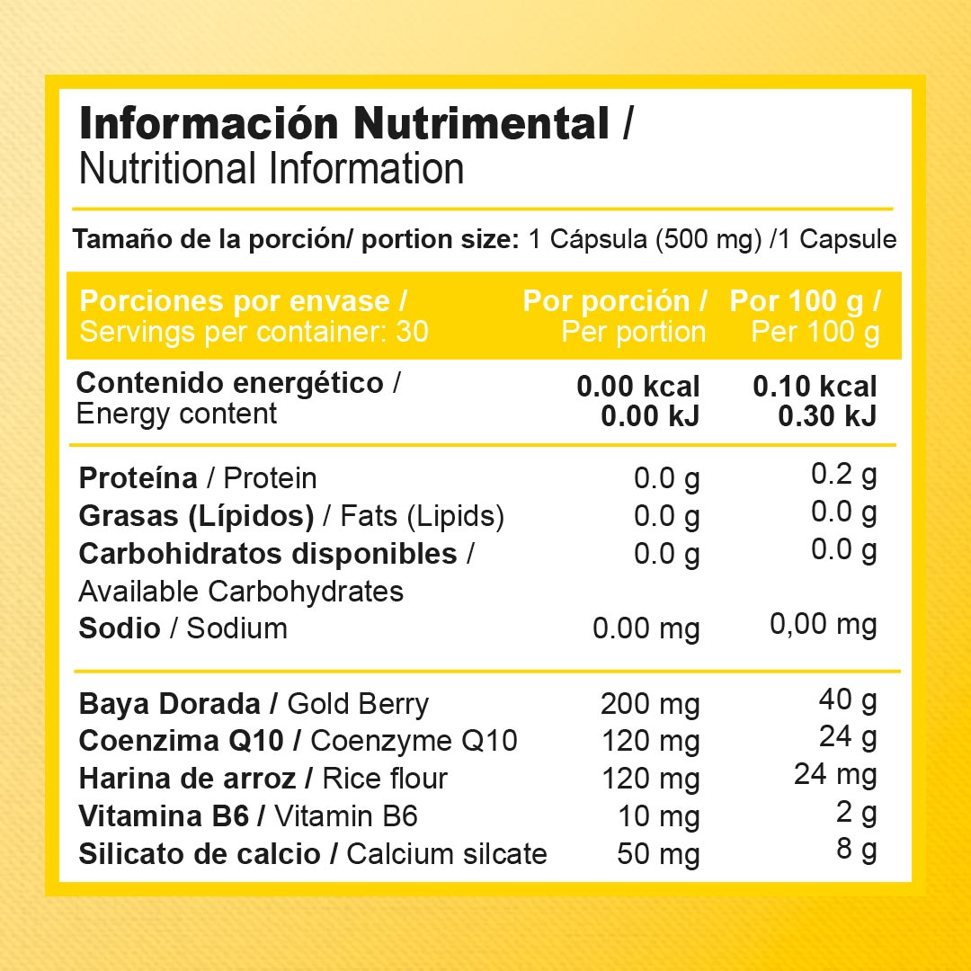 COENZIMA Q10 DE 500MG