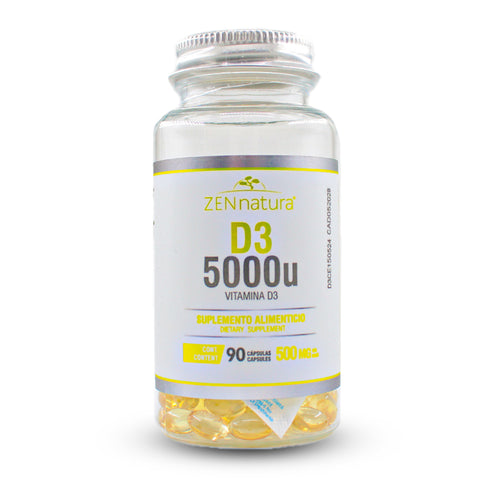 VITAMINA D 5000U DE 500MG