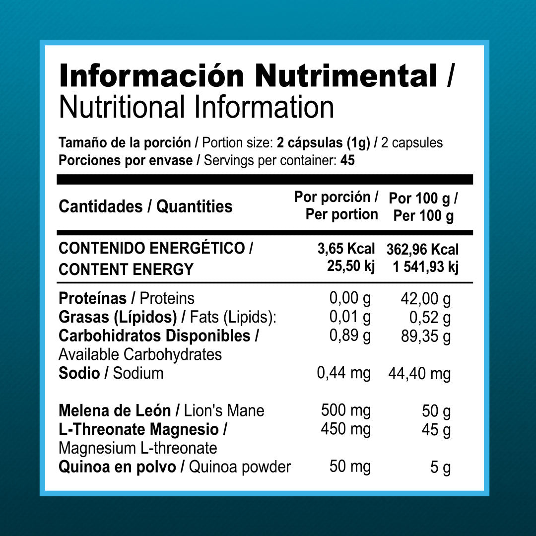 MELENA DE LEÓN DE 500MG