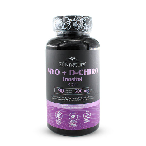 MYO + D-CHIRO 500MG INOSITOL