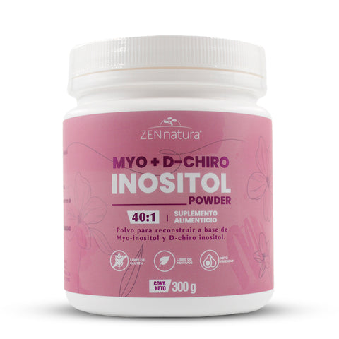 MYO + D-Chiro Inositol en polvo 300g