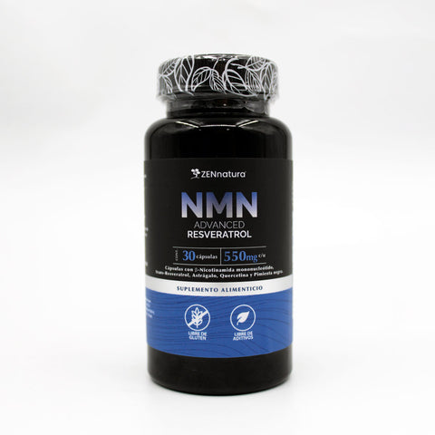 NMN ADVANCED RESVERATROL 30 CAPS 550 MG