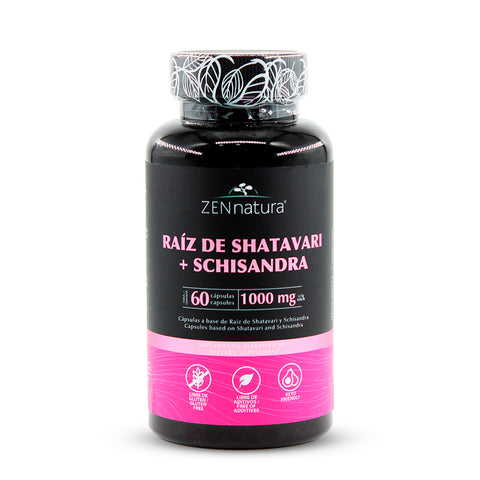 RAÍZ DE SHATAVARI + SCHISANDRA 1000MG