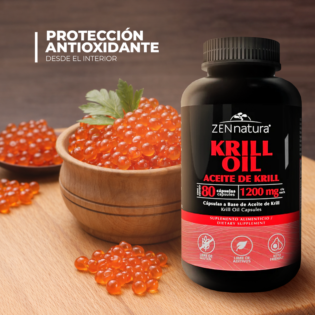 Aceite de Krill | 1,200 mg