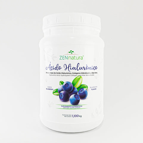ÁCIDO HIALURONICO Y COLÁGENO HIDROLIZADO | 1.1KG - ZenNaturaMX