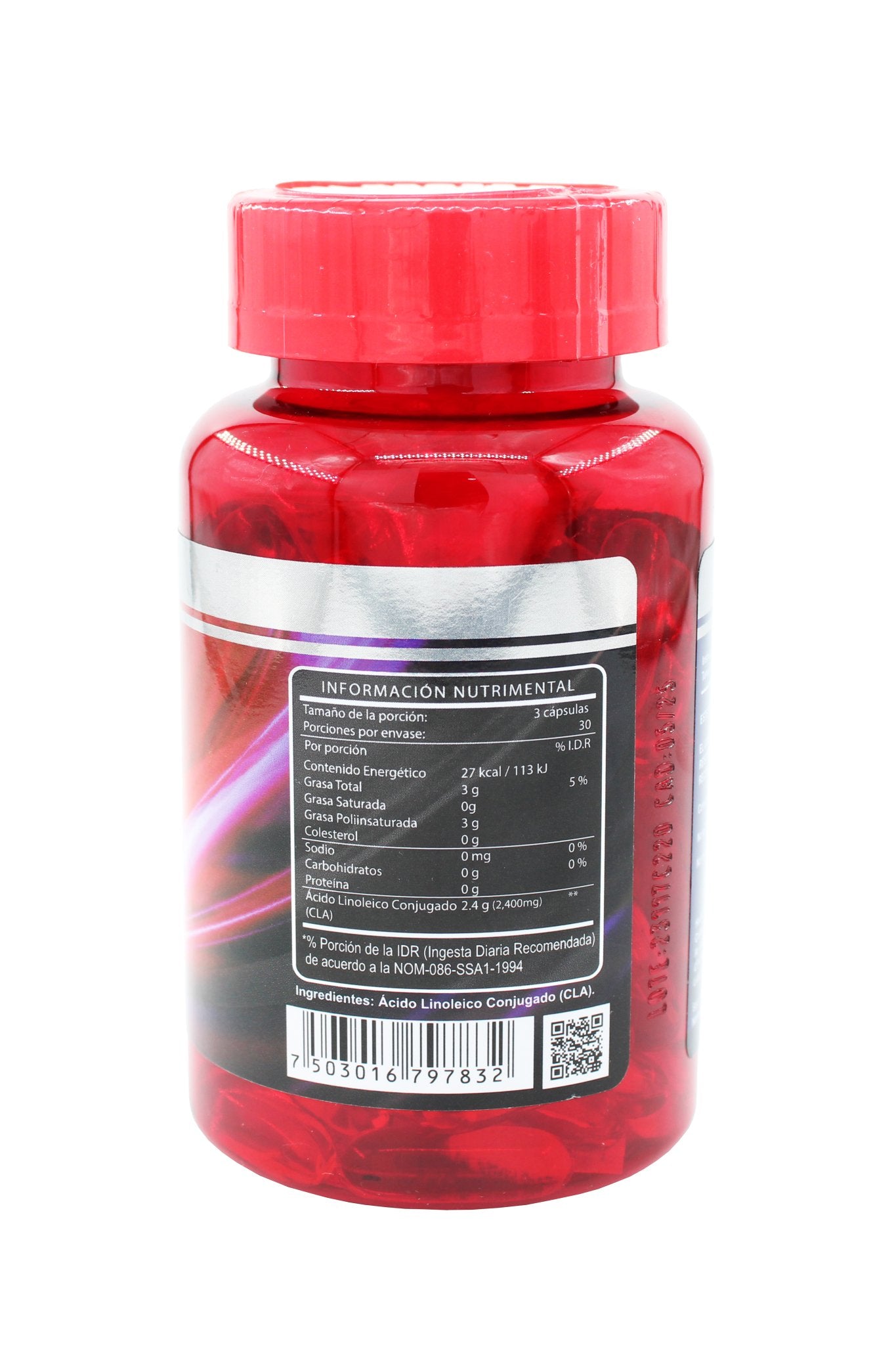 ÁCIDO LINOLÉICO 1,200MG NANOFEAR CLA - ZenNaturaMX