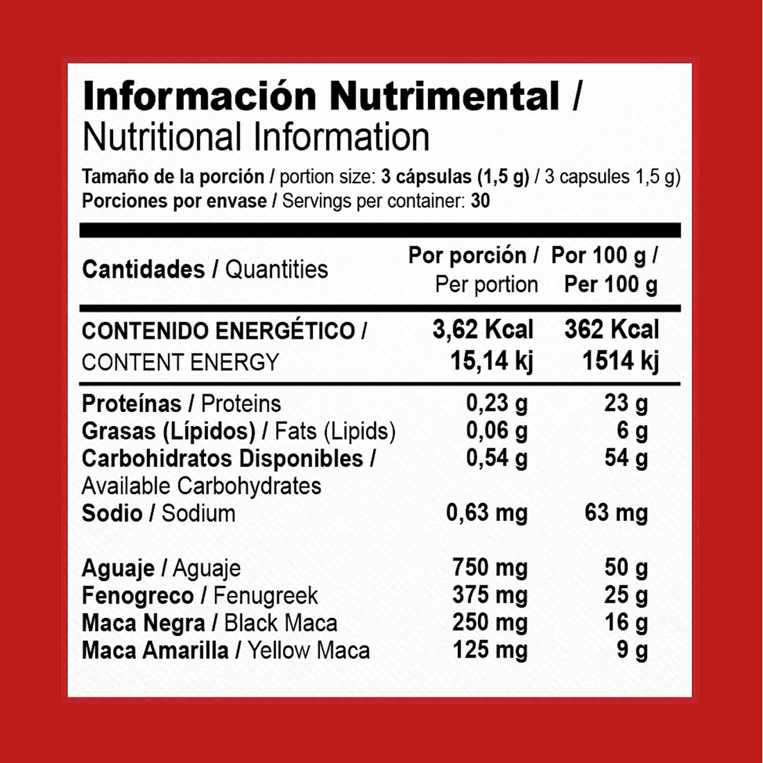 Aguaje Complex | 500 mg