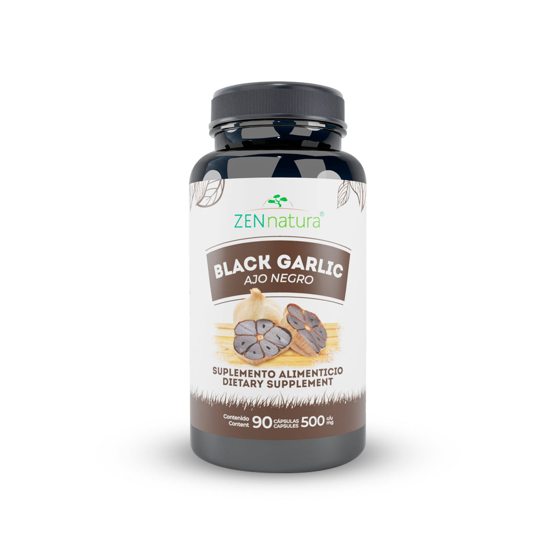 AJO NEGRO DE 500MG - ZenNaturaMX