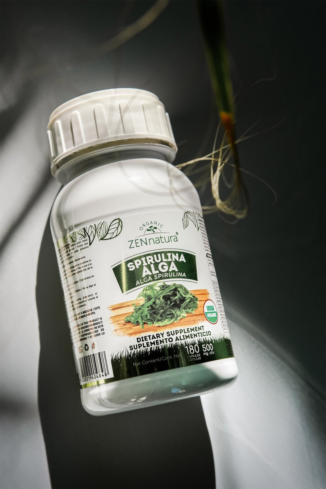 ALGA ESPIRULINA DE 500MG - ZenNaturaMX