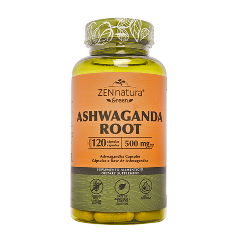 Ashwagandha Root 500 mg | 120 Cápsulas