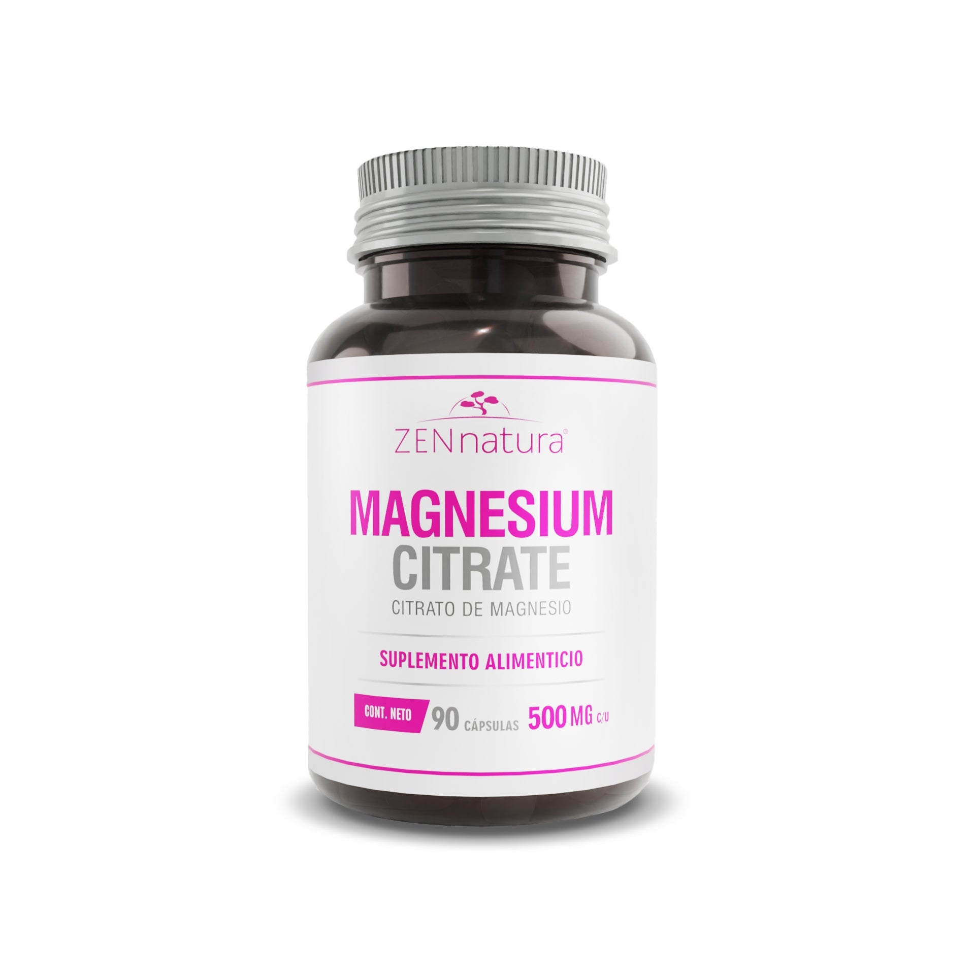 CITRATO DE MAGNESIO 250MG - ZenNaturaMX