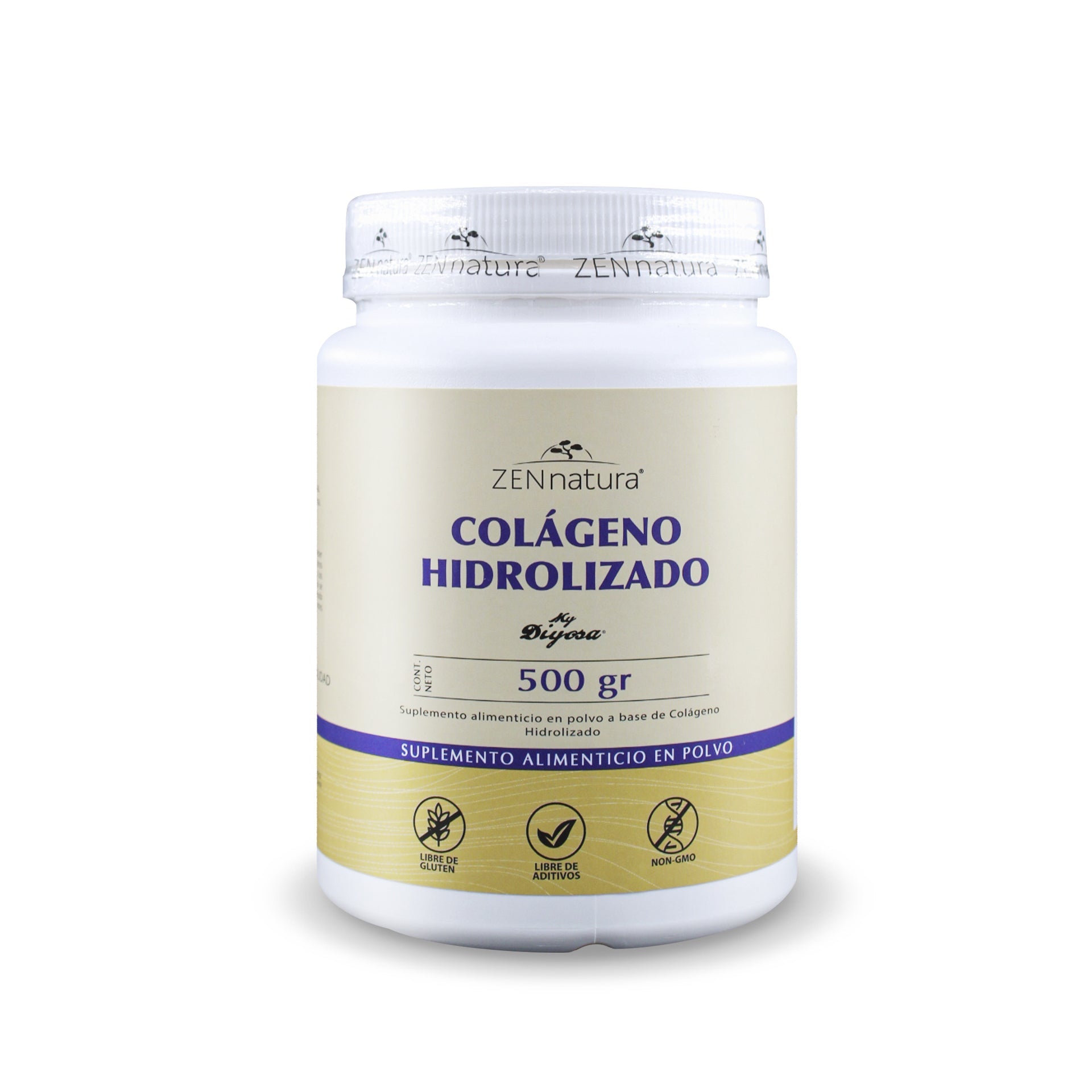 COLÁGENO EN POLVO HIDROLIZADO | 500GR - ZenNaturaMX