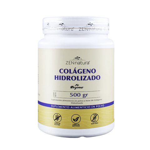 Colágeno en Polvo Hidrolizado 500 gr | Sin Sabor