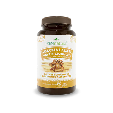 CUACHALALATE Y TEPEZCOHUITE 500MG - ZenNaturaMX