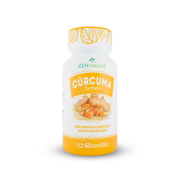 CURCUMA 500MG - ZenNaturaMX