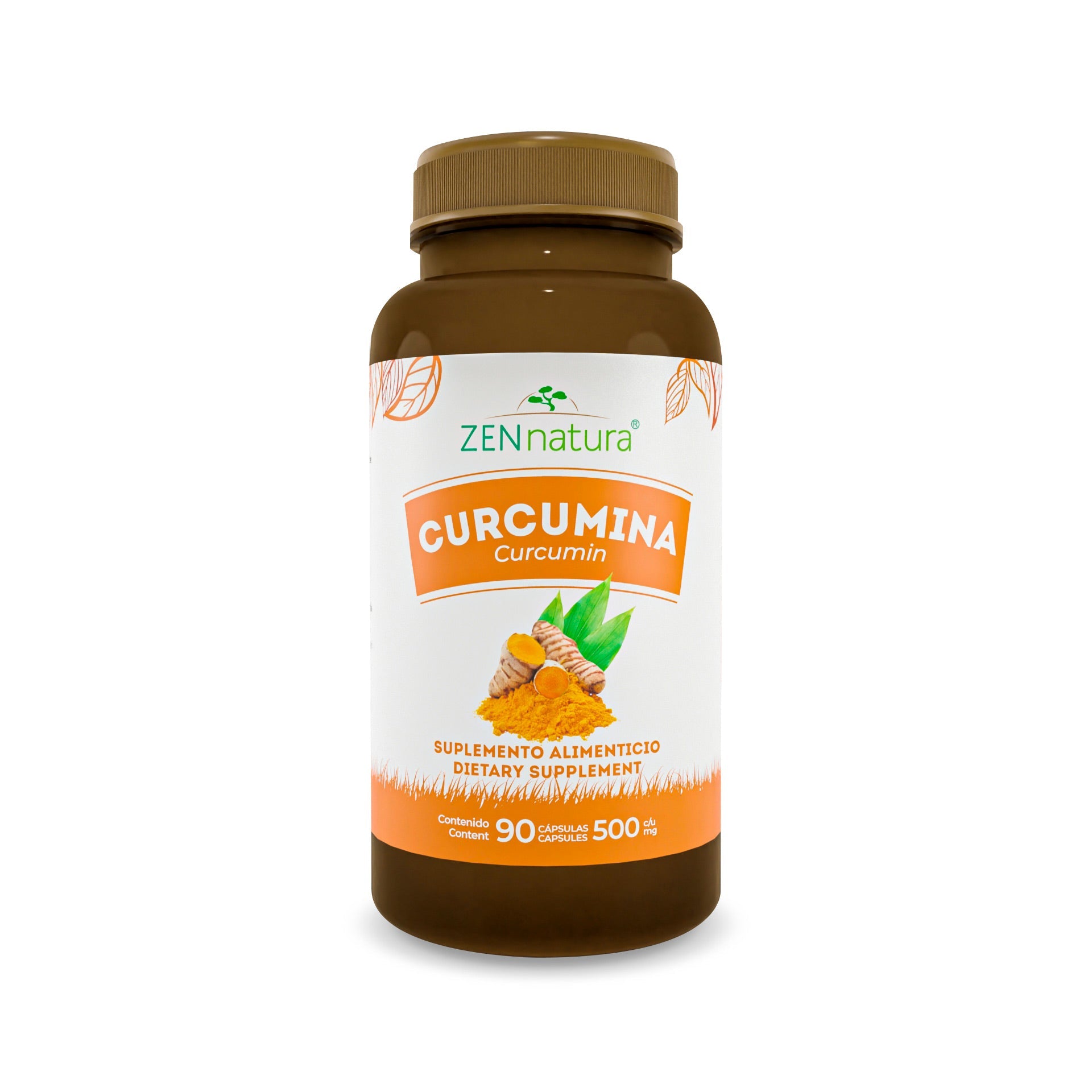 CURCUMINA 500MG - ZenNaturaMX