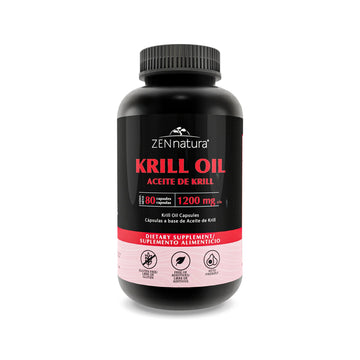 KRILL OIL 1.200MG | ACEITE DE KRILL - ZenNaturaMX