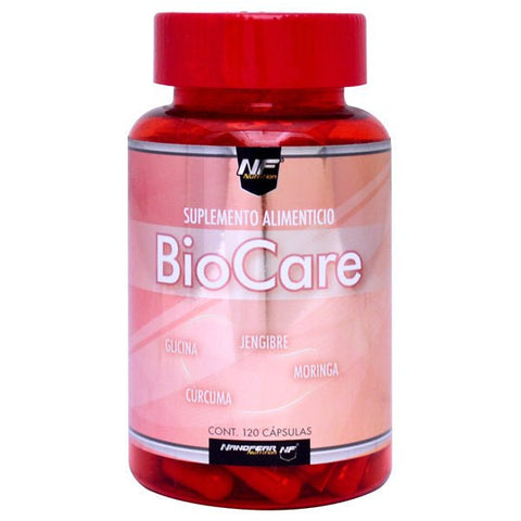 MORINGA, CÚRCUMA, GLICINA Y JENGIBRE BIOCARE NANOFEAR - ZenNaturaMX