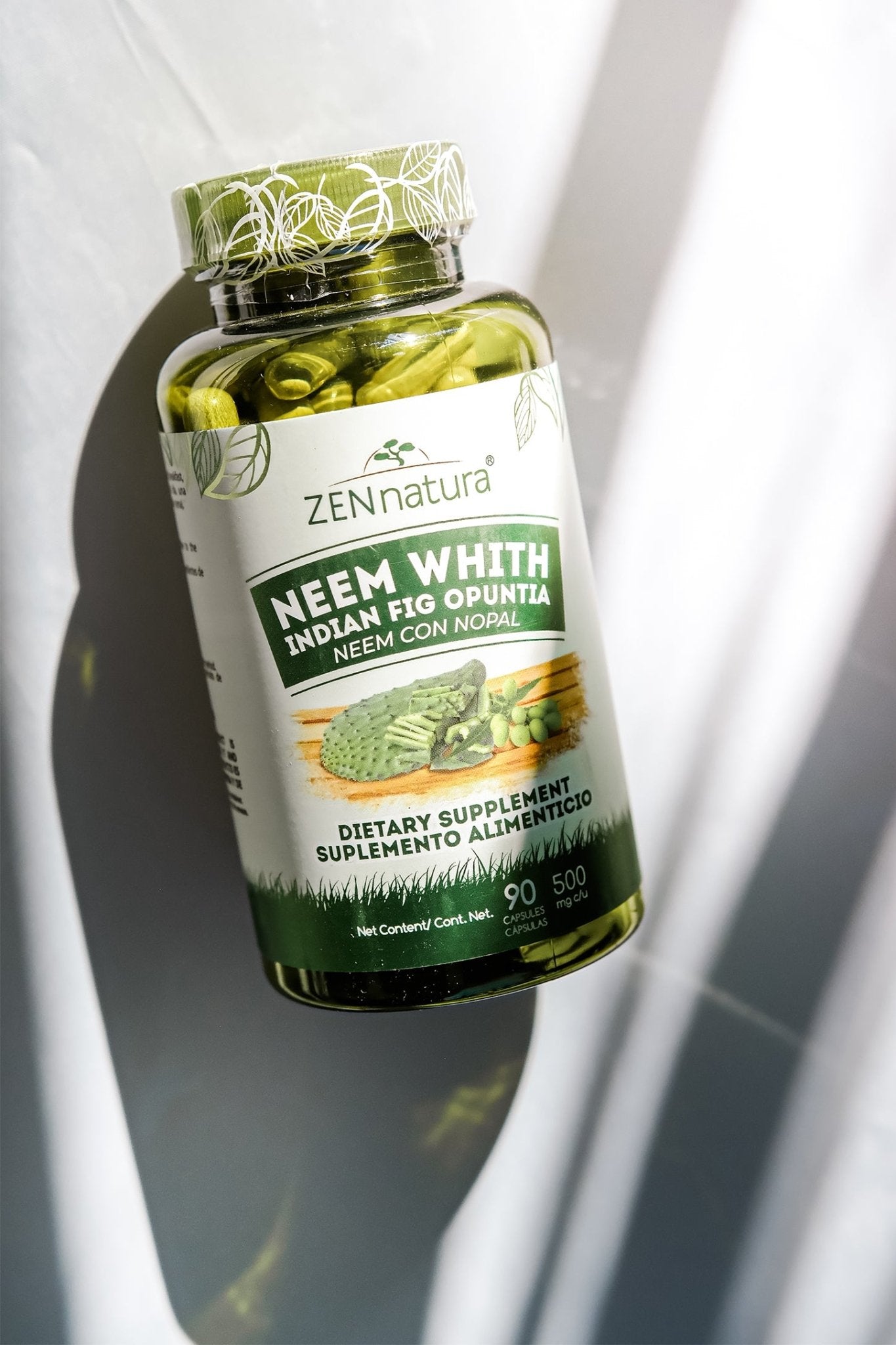 NEEM CON NOPAL 500MG - ZenNaturaMX