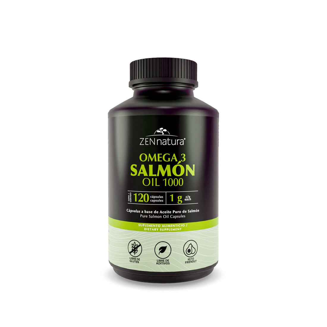 OMEGA 3 SALMON OIL | 1GR - ZenNaturaMX