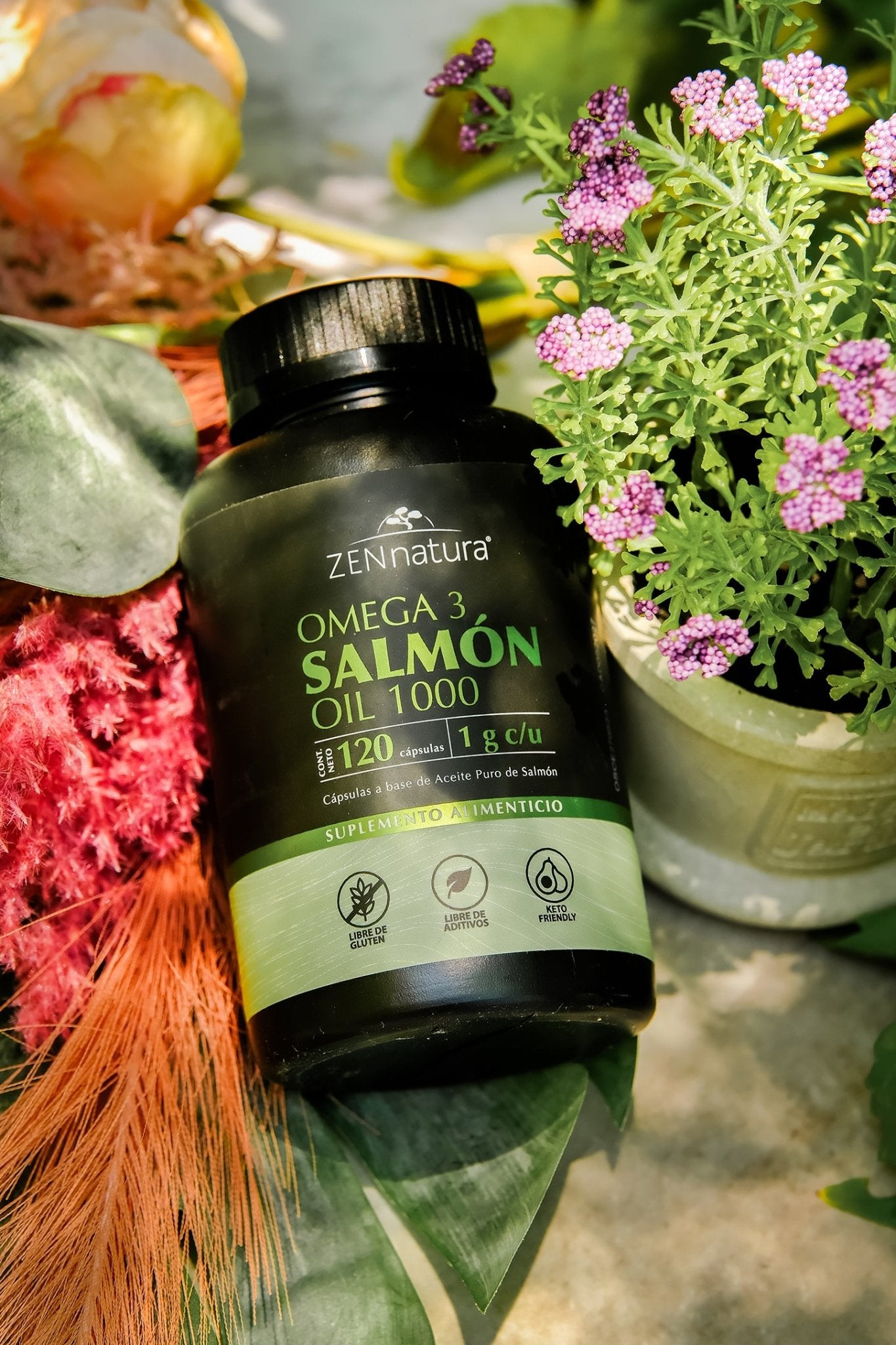 OMEGA 3 SALMON OIL | 1GR - ZenNaturaMX