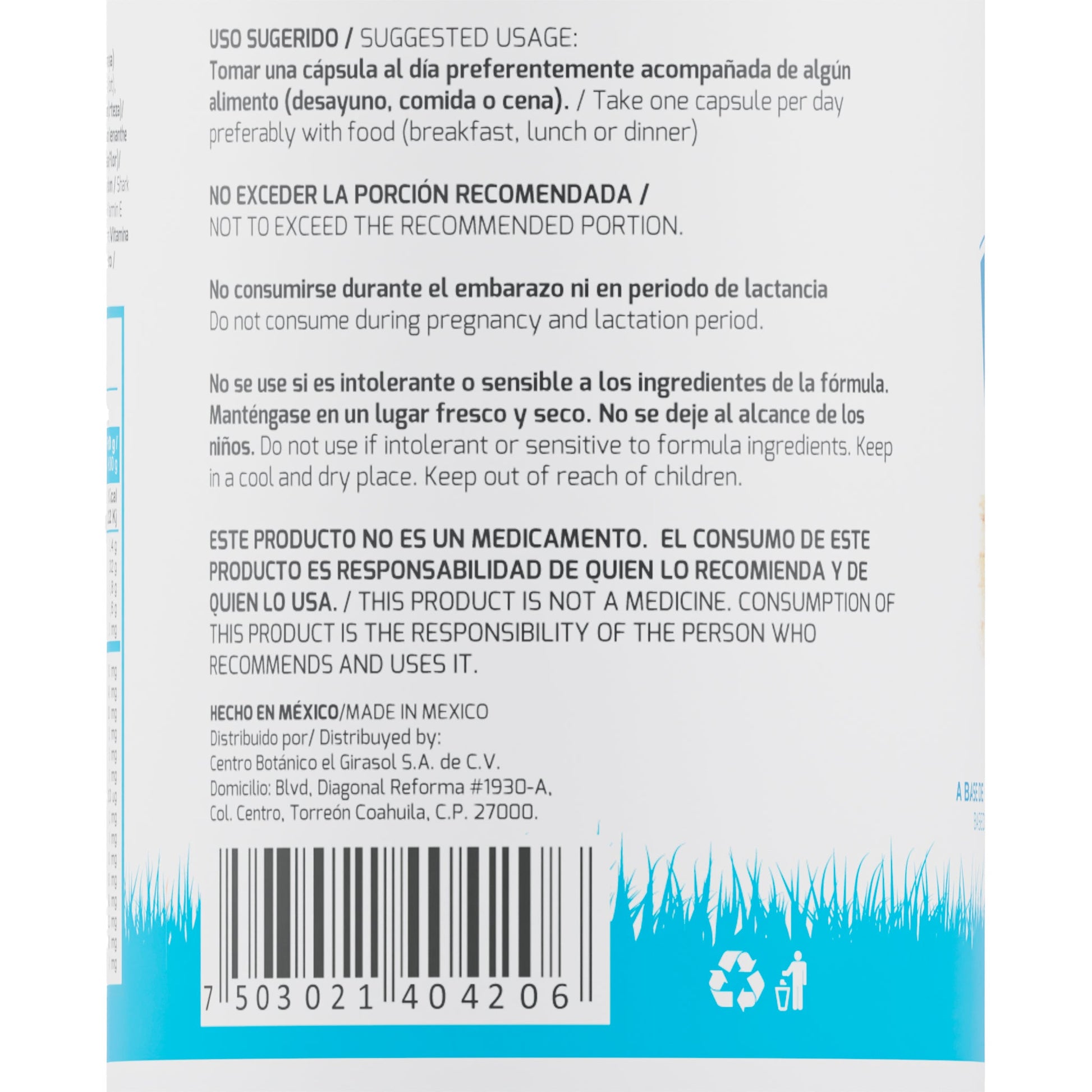 ORTIGA, GLUCOSAMINA Y DIENTE DE LEON DE 500MG NUYO - ZenNaturaMX