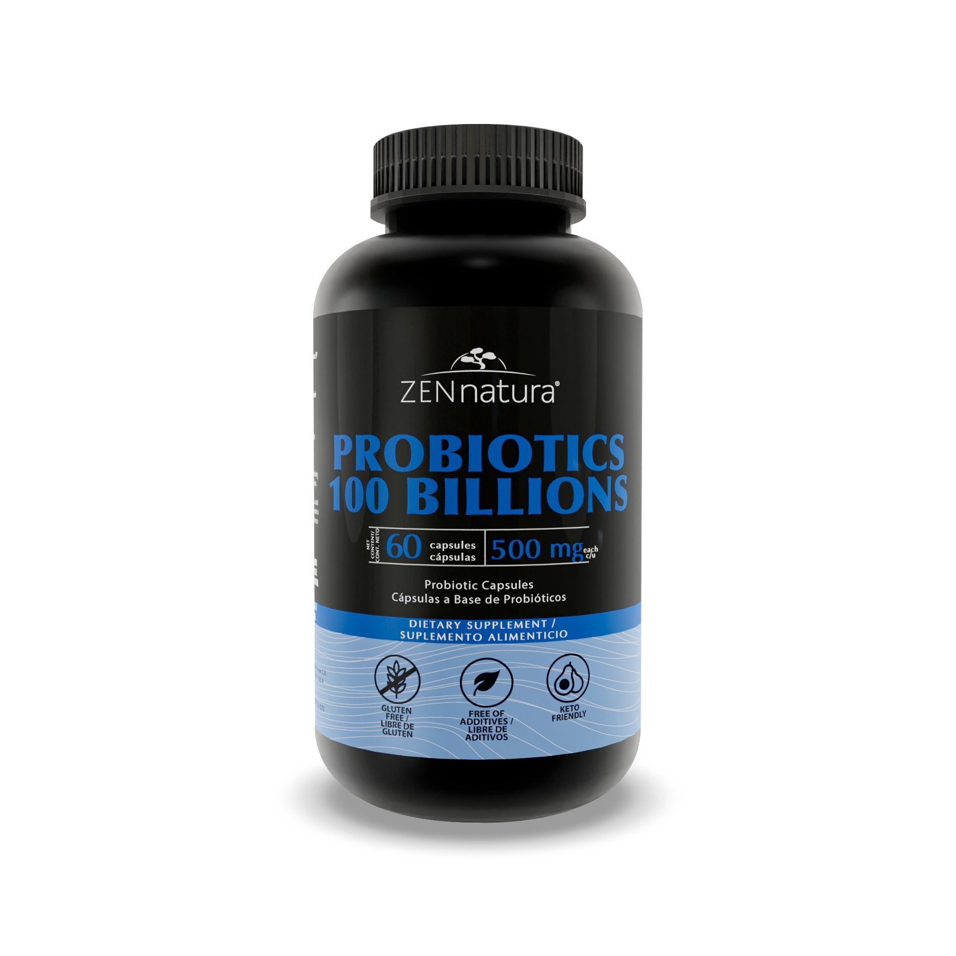 PROBIÓTICOS 100 BILLONES 500MG | - ZenNaturaMX