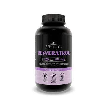 RESVERATROL | 500 MG - ZenNaturaMX