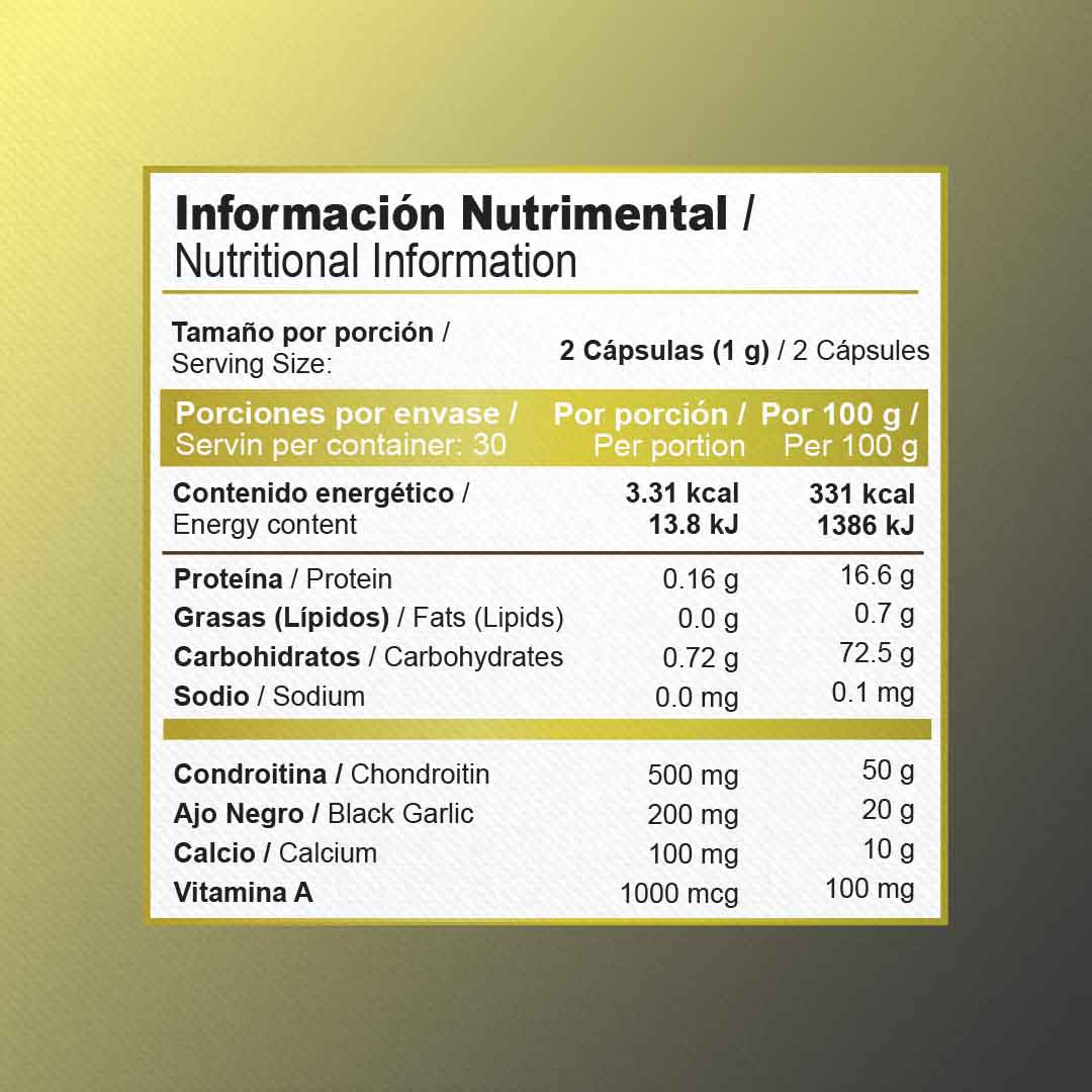 Ajo Sol (Sistema dual) | 500 mg