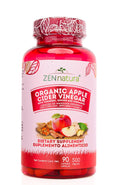 VINAGRE DE MANZANA ORGANICO 500MG | CURCUMA, JENGIBRE Y CANELA - ZenNaturaMX