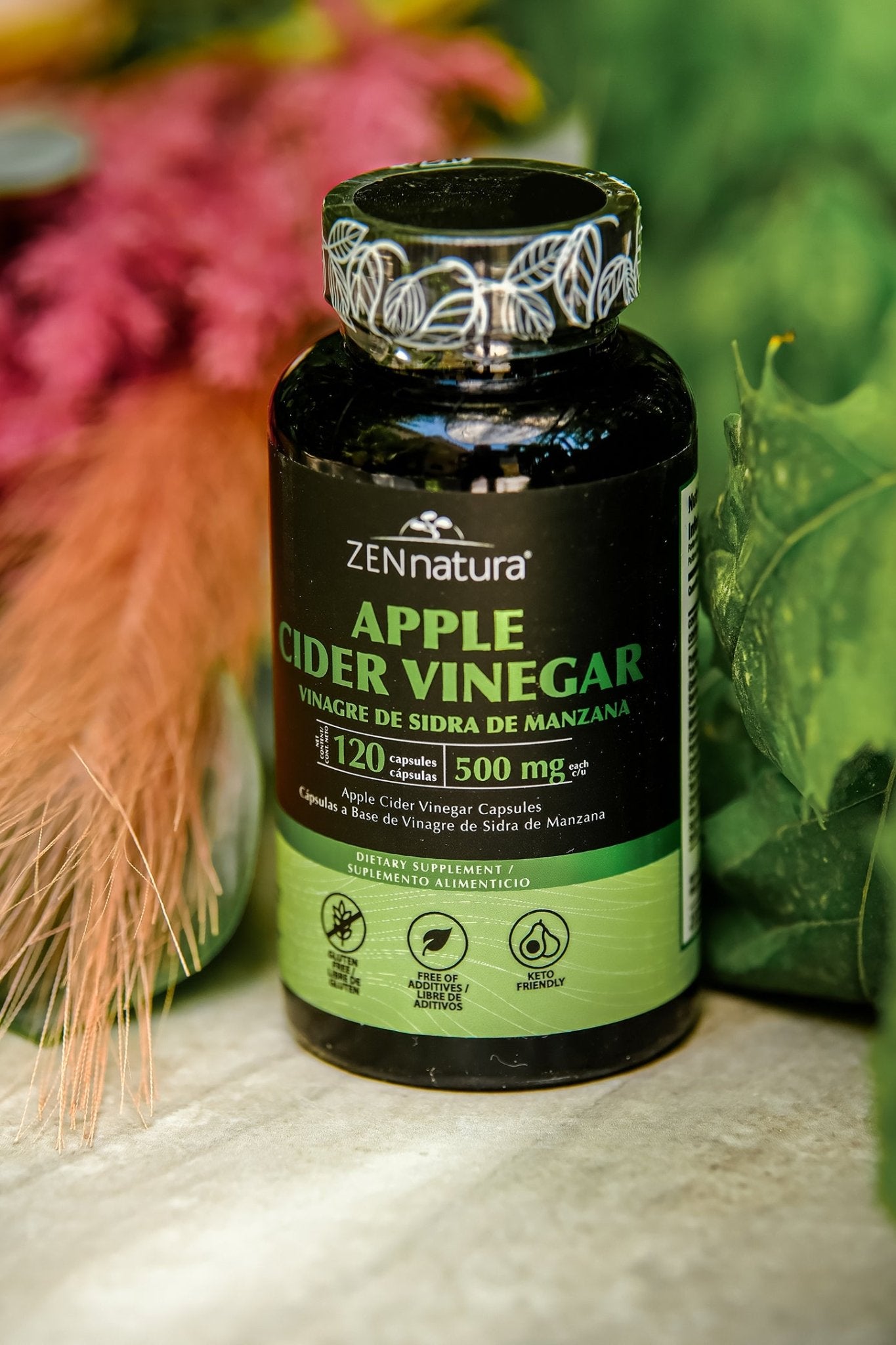 VINAGRE DE SIDRA DE MANZANA | 500MG - ZenNaturaMX