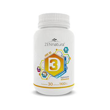 VITAMINA D | 1,000MG D3 - ZenNaturaMX