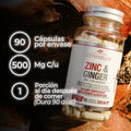 ZINC CON JENGIBRE | 500MG - ZenNaturaMX